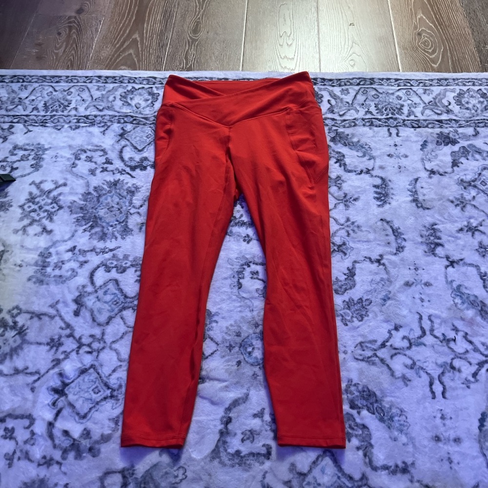 Fabletics size small medium red leggings